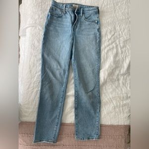 (NWOT) Madewell Curvy Perfect Vintage Jean Fiore Wash